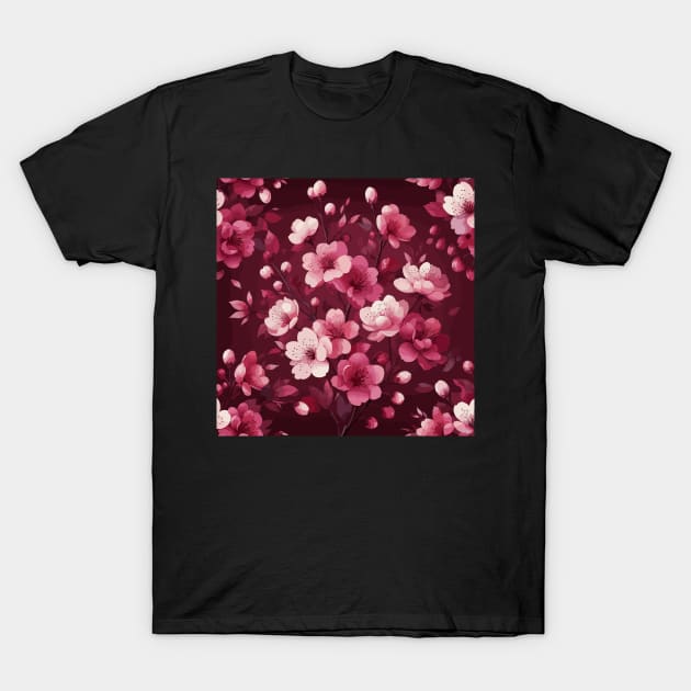 Cherry Blossom T-Shirt by Jenni Arts